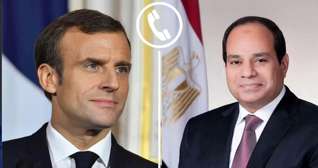 Al-Sissi et Macron discutent des relations bilatérales 1 - Le Progrès Egyptien