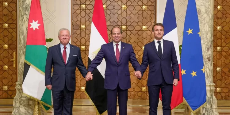 Déclaration conjointe égypto-jordano-française à l'issue du sommet tripartite du Caire 2 - Le Progrès Egyptien Déclaration conjointe égypto-jordano-française à l'issue du sommet tripartite du Caire 1 - Le Progrès Egyptien