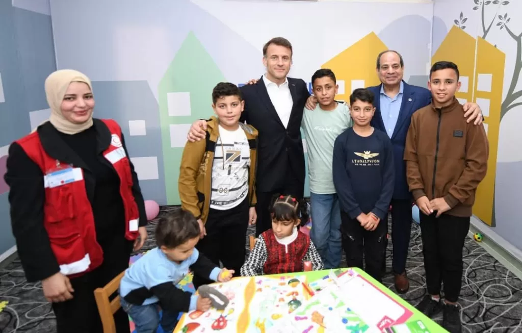 Al-Sissi et Macron en visite à Al-Arich : unis pour soutenir le peuple palestinien 9 - Le Progrès Egyptien