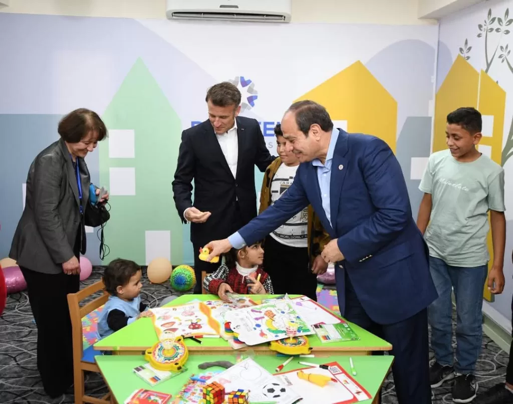 Al-Sissi et Macron en visite à Al-Arich : unis pour soutenir le peuple palestinien 7 - Le Progrès Egyptien