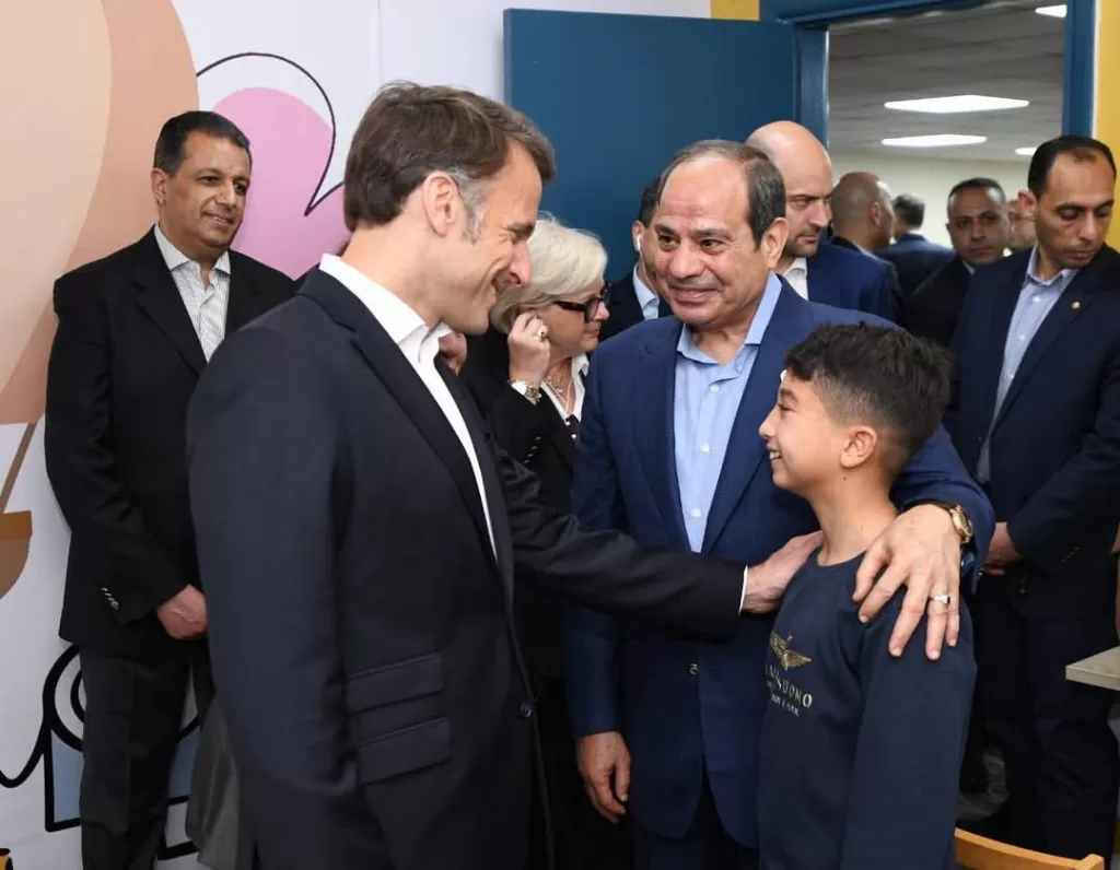 Al-Sissi et Macron en visite à Al-Arich : unis pour soutenir le peuple palestinien 3 - Le Progrès Egyptien