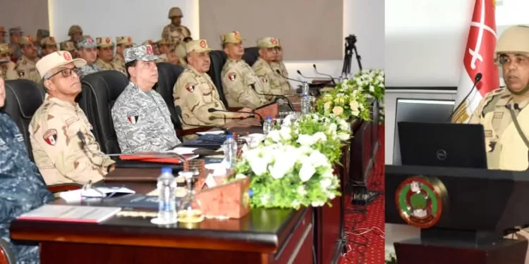 Le ministre de la Défense supervise un exercice stratégique des forces de défense aérienne et de l’armée de l’air 2 - Le Progrès Egyptien Le ministre de la Défense supervise un exercice stratégique des forces de défense aérienne et de l’armée de l’air 1 - Le Progrès Egyptien