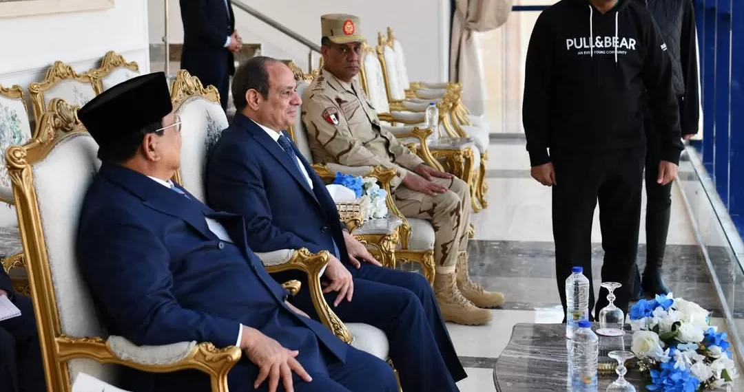 Al-Sissi et Subianto visitent l'Académie militaire 1 - Le Progrès Egyptien