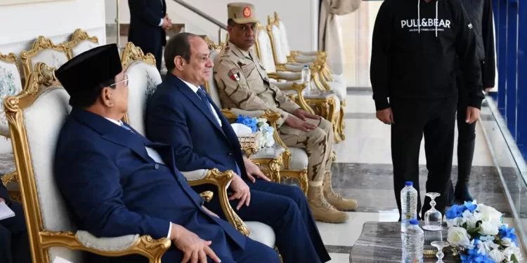 Al-Sissi et Subianto visitent l'Académie militaire 2 - Le Progrès Egyptien Al-Sissi et Subianto visitent l'Académie militaire 1 - Le Progrès Egyptien