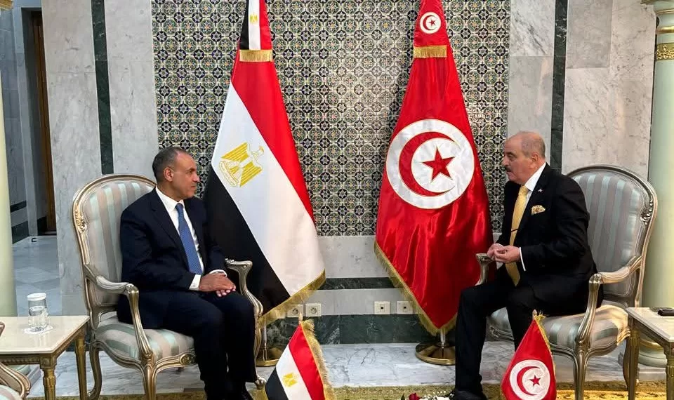 Le ministre des AE s'entretient avec son homologue tunisien 2 - Le Progrès Egyptien Le ministre des AE s'entretient avec son homologue tunisien 1 - Le Progrès Egyptien