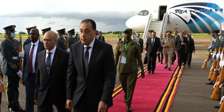 Madbouli en Ouganda pour participer au Sommet de l'AUSSOM 1 - Le Progrès Egyptien