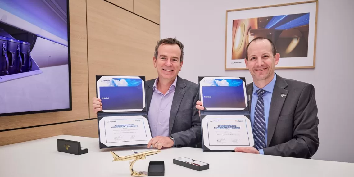 Accord entre flydubai et Boeing 1 - Le Progrès Egyptien