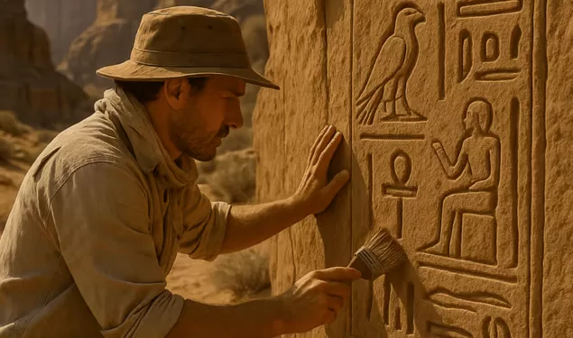 Le cartouche du pharaon Ramsès III dans le sud de la Jordanie ! 2 - Le Progrès Egyptien Le cartouche du pharaon Ramsès III dans le sud de la Jordanie ! 1 - Le Progrès Egyptien