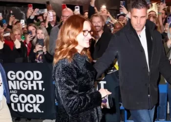 Julia Roberts à Broadway pour applaudir George Clooney