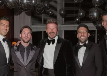 Des stars réunies pour les 50 ans de David Beckham