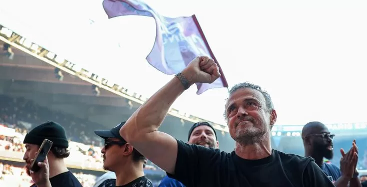 C1: Luis Enrique, la 100e rugissante sur le banc du PSG 1 - Le Progrès Egyptien