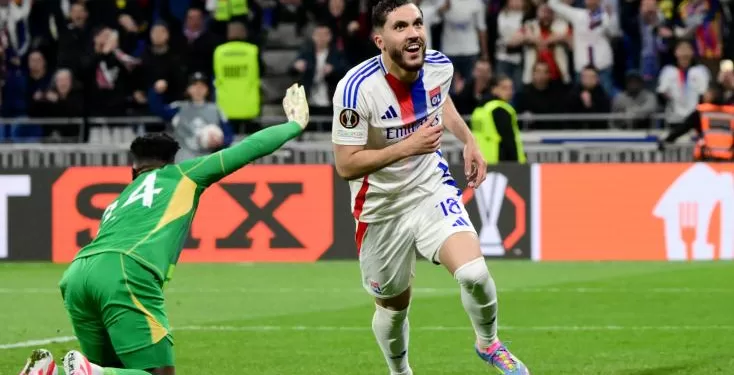 Ligue Europa : Cherki laisse Lyon en vie 1 - Le Progrès Egyptien