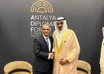 Antalya : Abdel Aati rencontre Abdullah Al-Yahya, ministre des Affaires étrangères du Koweït