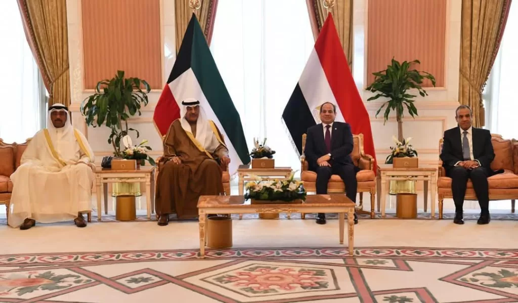Al-Sissi reçoit le prince héritier koweïtien 4 - Le Progrès Egyptien Al-Sissi reçoit le prince héritier koweïtien 3 - Le Progrès Egyptien