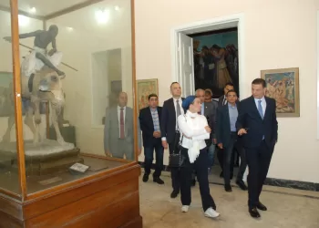 Les ministres de l'Agriculture et de l'Environnement et un responsable de la FAO inspectent le musée de l'agriculture de Dokki 1 - Le Progrès Egyptien Les ministres de l’Agriculture et de l’Environnement et un responsable de la FAO inspectent le musée de l’agriculture de Dokki