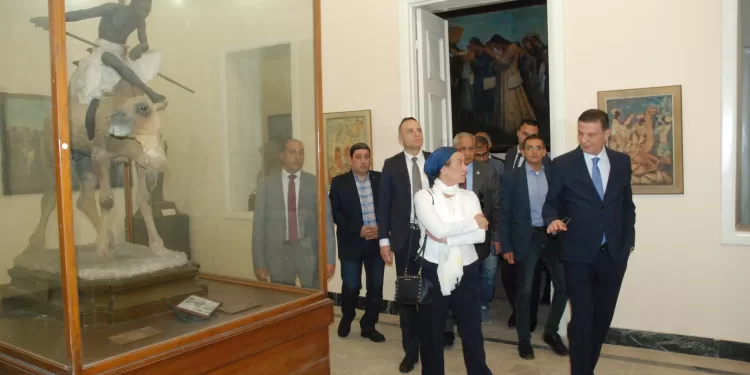 Les ministres de l'Agriculture et de l'Environnement et un responsable de la FAO inspectent le musée de l'agriculture de Dokki 2 - Le Progrès Egyptien Les ministres de l'Agriculture et de l'Environnement et un responsable de la FAO inspectent le musée de l'agriculture de Dokki 1 - Le Progrès Egyptien