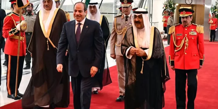 Le président s'entretient avec l'Emir du Koweït au terme de sa visite 2 - Le Progrès Egyptien Le président s'entretient avec l'Emir du Koweït au terme de sa visite 1 - Le Progrès Egyptien