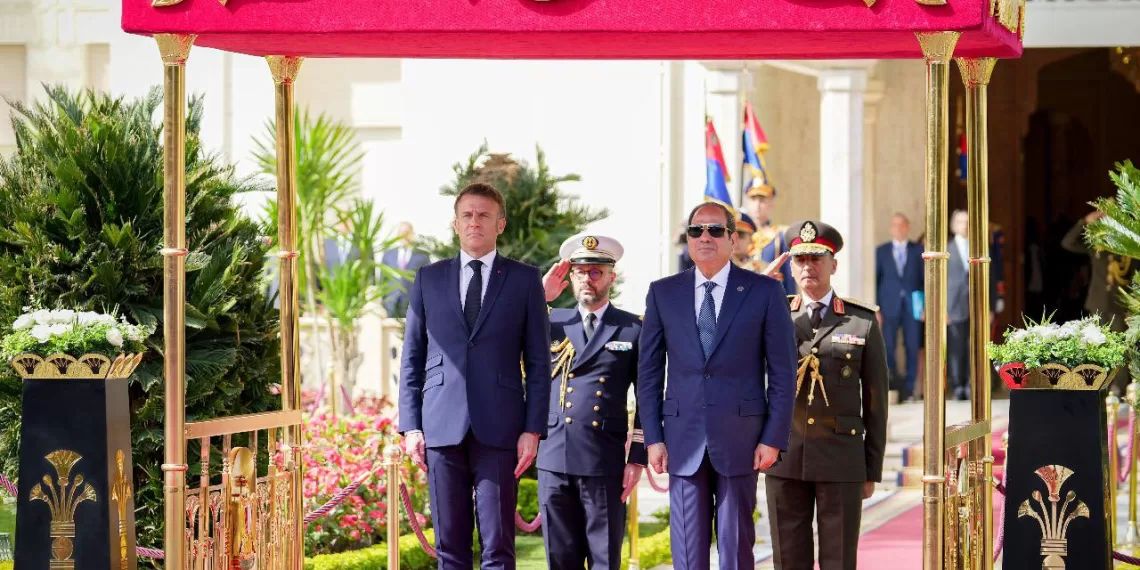 Clap de fin pour la visite du président Macron en Egypte 1 - Le Progrès Egyptien