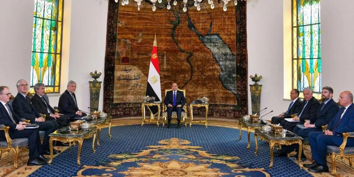 Al-Sissi s'est dit fier des relations étroites entre l'Égypte et l'Italie 2 - Le Progrès Egyptien Al-Sissi s'est dit fier des relations étroites entre l'Égypte et l'Italie 1 - Le Progrès Egyptien