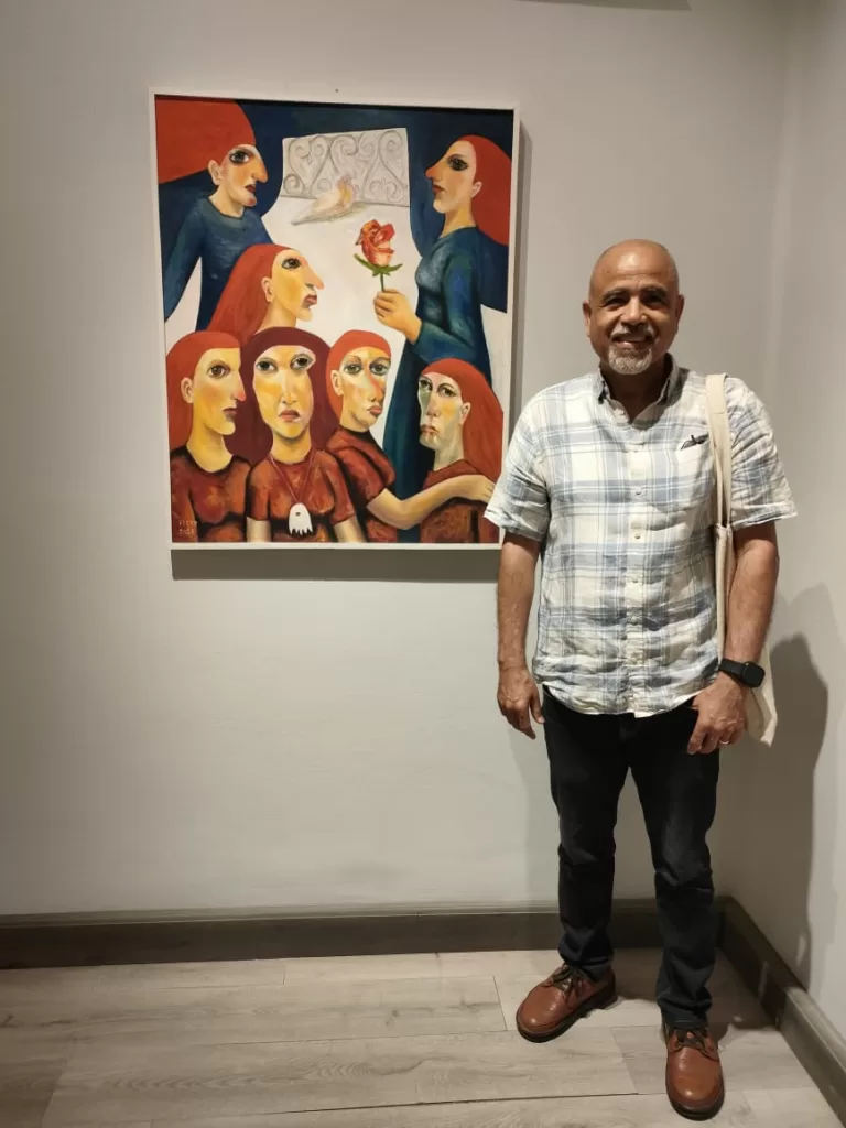 De la terre de Tanta à la lumière du Caire : Ibrahim Philip, un peintre de l’âme humaine 12 - Le Progrès Egyptien De la terre de Tanta à la lumière du Caire : Ibrahim Philip, un peintre de l’âme humaine 11 - Le Progrès Egyptien