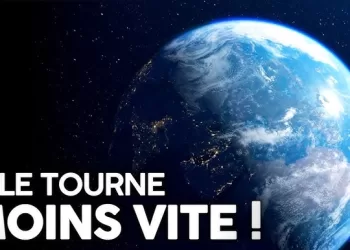 La rotation de la Terre ralentit
