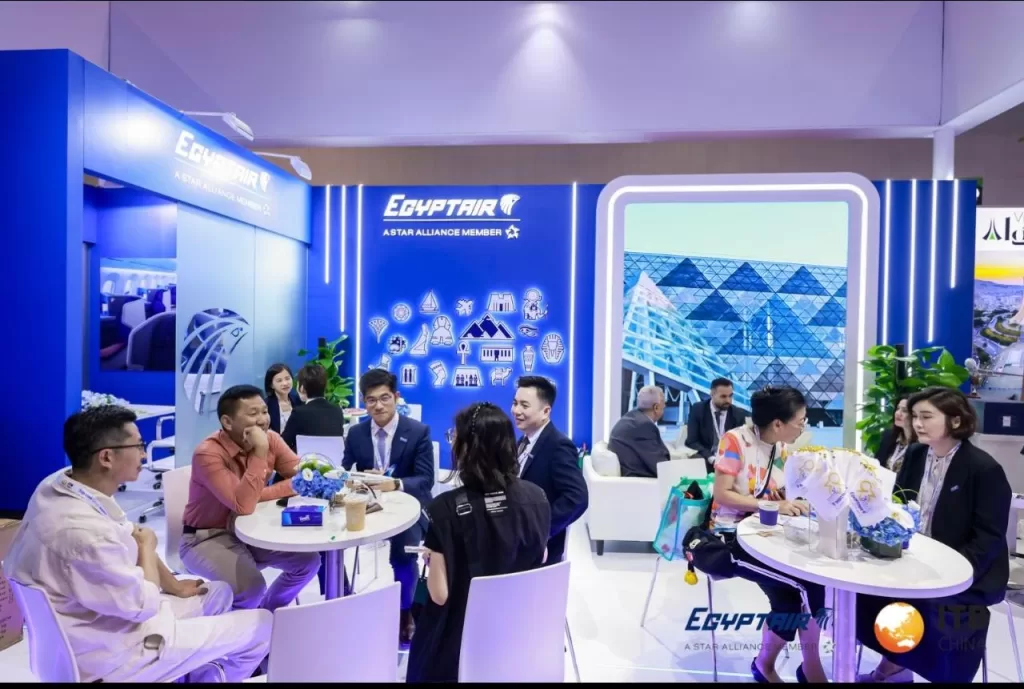 Bourse du voyage chinoise : Participation positive d’EgyptAir 8 - Le Progrès Egyptien Bourse du voyage chinoise : Participation positive d’EgyptAir 7 - Le Progrès Egyptien