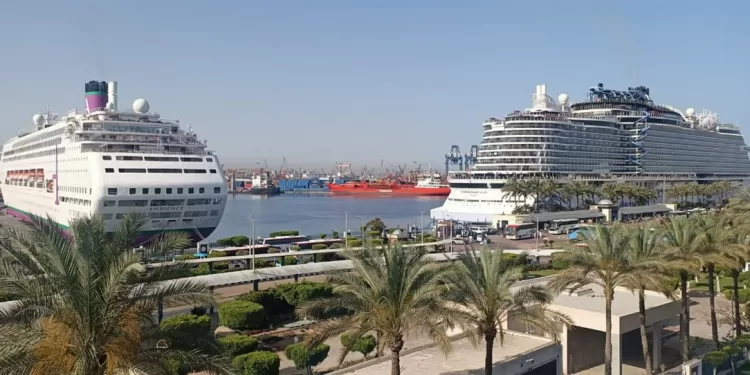 Alexandrie : Arrivée de 4543 touristes à bord de  2 plaisanciers 1 - Le Progrès Egyptien