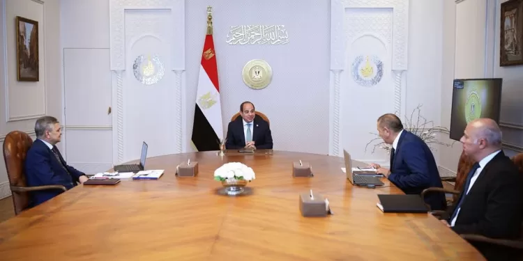 Le Président fait le point sur les projets stratégiques du Canal de Suez 1 - Le Progrès Egyptien
