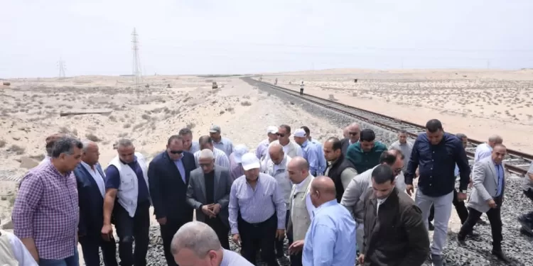 Projet ferroviaire Ber Al-Abd/Al-Arich en péninsule du Sinaï 2 - Le Progrès Egyptien Projet ferroviaire Ber Al-Abd/Al-Arich en péninsule du Sinaï 1 - Le Progrès Egyptien