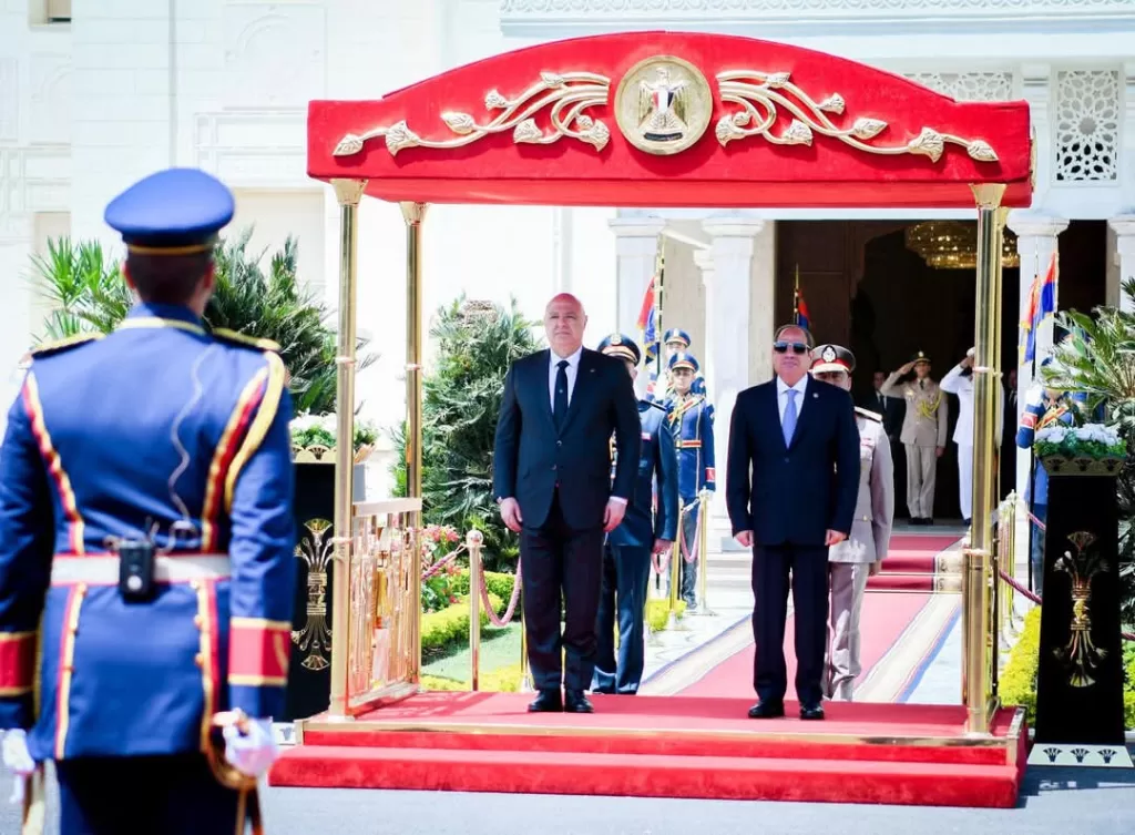 Al-Sissi reçoit le président libanais Aoun 4 - Le Progrès Egyptien Al-Sissi reçoit le président libanais Aoun 3 - Le Progrès Egyptien