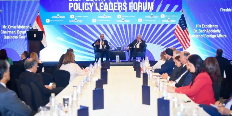 Abdel-Aati prend part au forum économique égypto-américain 1 - Le Progrès Egyptien