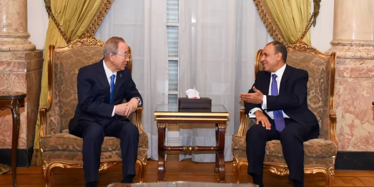 Abdel-Aati reçoit Ban Ki-moon au Caire 1 - Le Progrès Egyptien