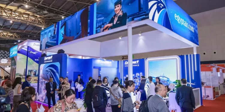 Bourse du voyage chinoise : Participation positive d’EgyptAir 2 - Le Progrès Egyptien Bourse du voyage chinoise : Participation positive d’EgyptAir 1 - Le Progrès Egyptien