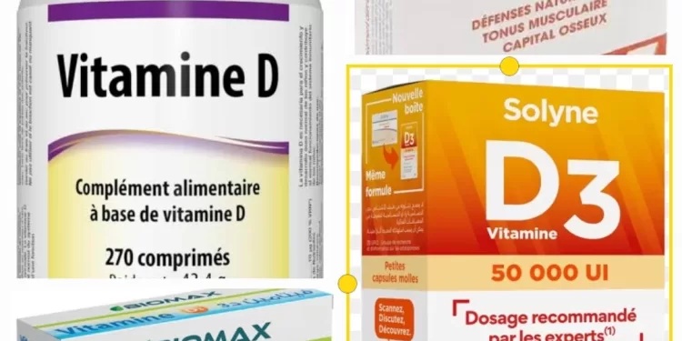 Attention ! La vitamine D peut endommager le cœur et les os 1 - Le Progrès Egyptien