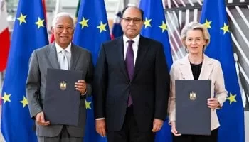 L’ambassadeur d’Egypte auprès de l’UE présente ses lettres de créance aux présidents du Conseil européen et de la Commission européenne