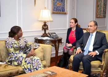 Abdel Aati reçoit la présidente du Sénat ivoirien