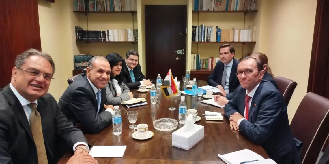 Groupe de Madrid : Abdel Aati rencontre son homologue norvégien 1 - Le Progrès Egyptien