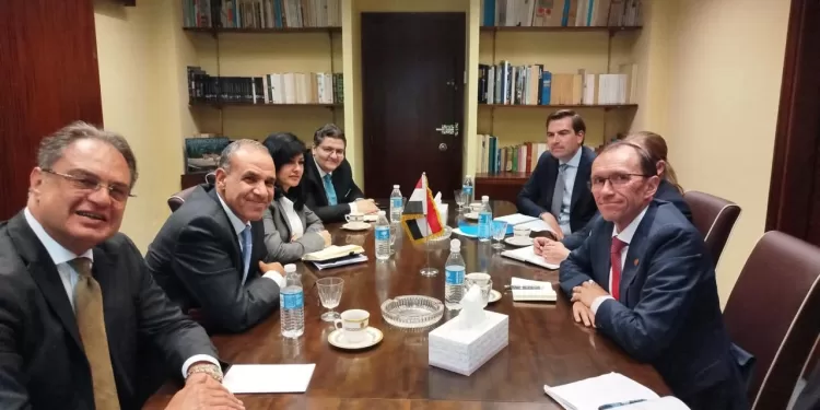 Groupe de Madrid : Abdel Aati rencontre son homologue norvégien 1 - Le Progrès Egyptien