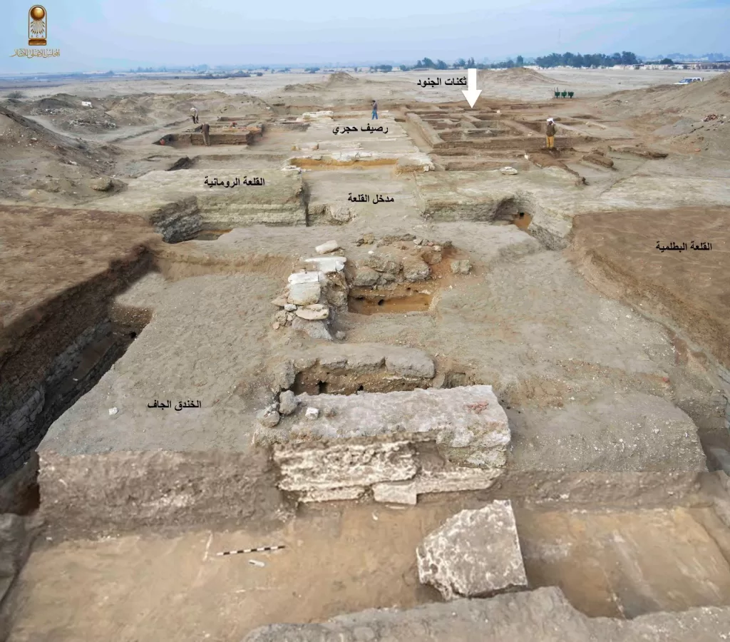 De nouvelles découvertes archéologiques dans le Sinaï révèlent les secrets des "forteresses de l'Orient" 6 - Le Progrès Egyptien De nouvelles découvertes archéologiques dans le Sinaï révèlent les secrets des "forteresses de l'Orient" 5 - Le Progrès Egyptien
