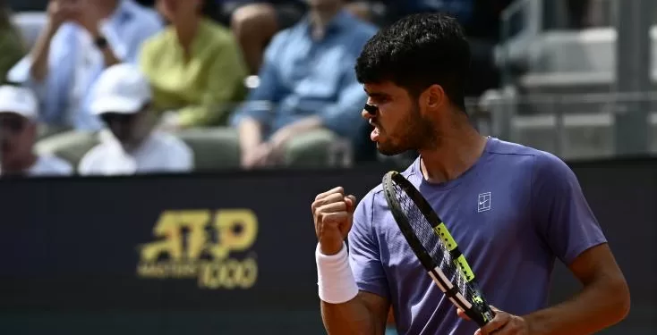 Tennis: Alcaraz passe la deuxième et accélère à Rome 1 - Le Progrès Egyptien