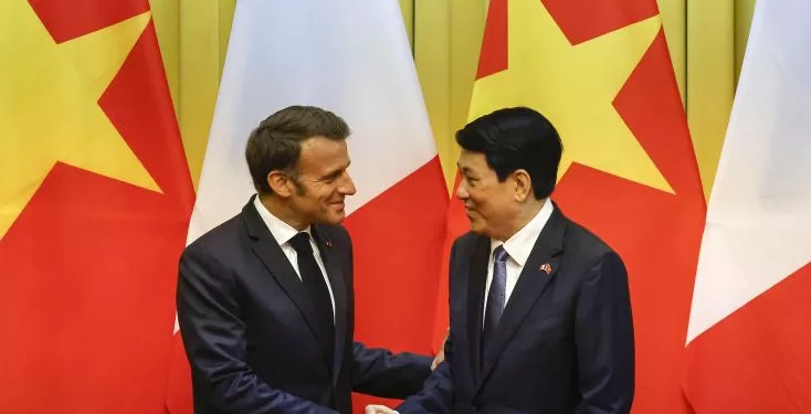 Macron en "ami sûr et fiable" du Vietnam face à Trump et Xi 1 - Le Progrès Egyptien