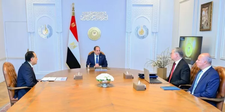 Al Sissi: Stimuler la production nationale de pétrole et de gaz  1 - Le Progrès Egyptien