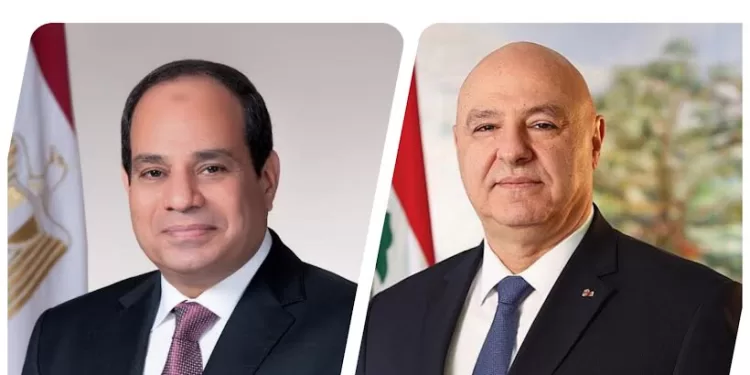 Le président reçoit aujourd'hui son homologue libanais 1 - Le Progrès Egyptien