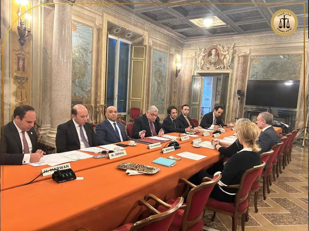 Le Conseil d’Etat signe un mémorandum avec UNIDROIT 8 - Le Progrès Egyptien Le Conseil d’Etat signe un mémorandum avec UNIDROIT 7 - Le Progrès Egyptien