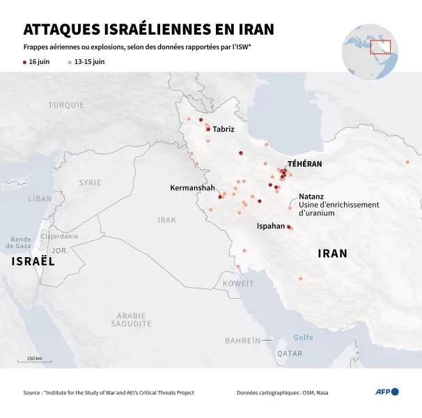 Sixième nuit de confrontation entre Israël et l'Iran, Trump appelle à la reddition de Téhéran 6 - Le Progrès Egyptien Sixième nuit de confrontation entre Israël et l'Iran, Trump appelle à la reddition de Téhéran 5 - Le Progrès Egyptien