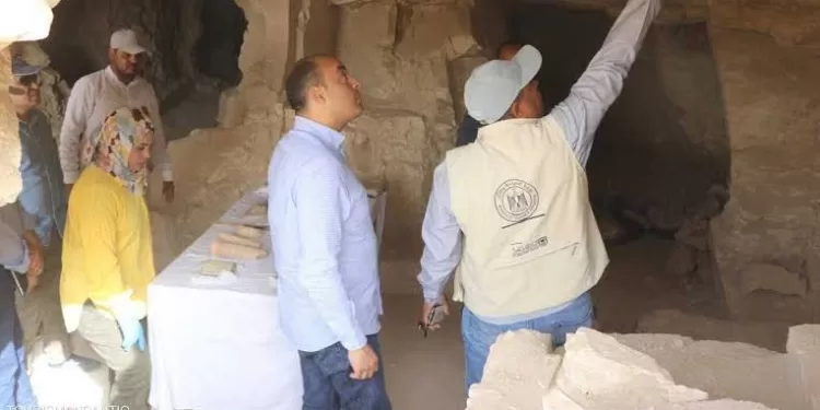 Trois tombes découvertes dans une nécropole millénaire  1 - Le Progrès Egyptien