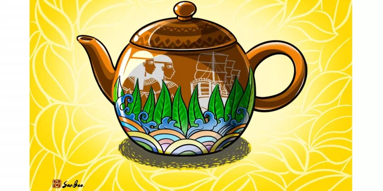 Thé et caricature, un arôme et un art raffiné 2 - Le Progrès Egyptien Thé et caricature, un arôme et un art raffiné 1 - Le Progrès Egyptien