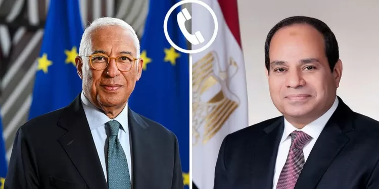 Abdel Fattah Al-Sissi et Antonio Costa renforcent la coordination entre l’Égypte et l’Union européenne autour du conflit à Gaza 1 - Le Progrès Egyptien