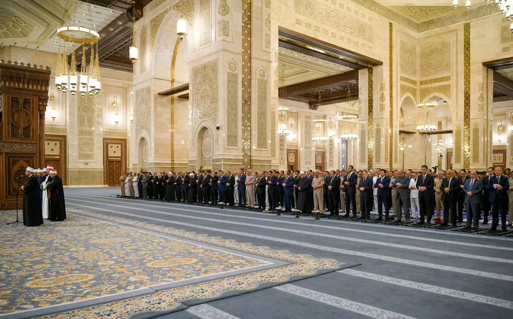 Al-Sissi célèbre l'Aïd al-Adha à la Nouvelle Capitale administrative 8 - Le Progrès Egyptien Al-Sissi célèbre l'Aïd al-Adha à la Nouvelle Capitale administrative 7 - Le Progrès Egyptien