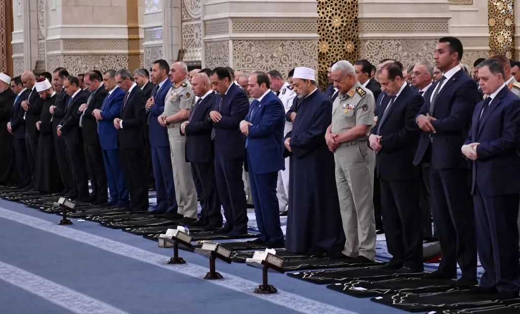 Al-Sissi célèbre l'Aïd al-Adha à la Nouvelle Capitale administrative 4 - Le Progrès Egyptien Al-Sissi célèbre l'Aïd al-Adha à la Nouvelle Capitale administrative 3 - Le Progrès Egyptien